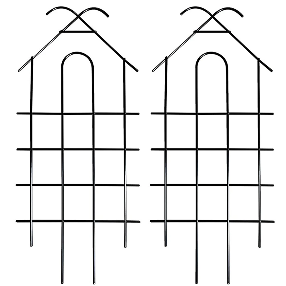 

2pcs Plant Climbing Trellis Sturdy Support For Potted Indoor Outdoor Climbing Plants Vegetable Raspberry Vine Gardening