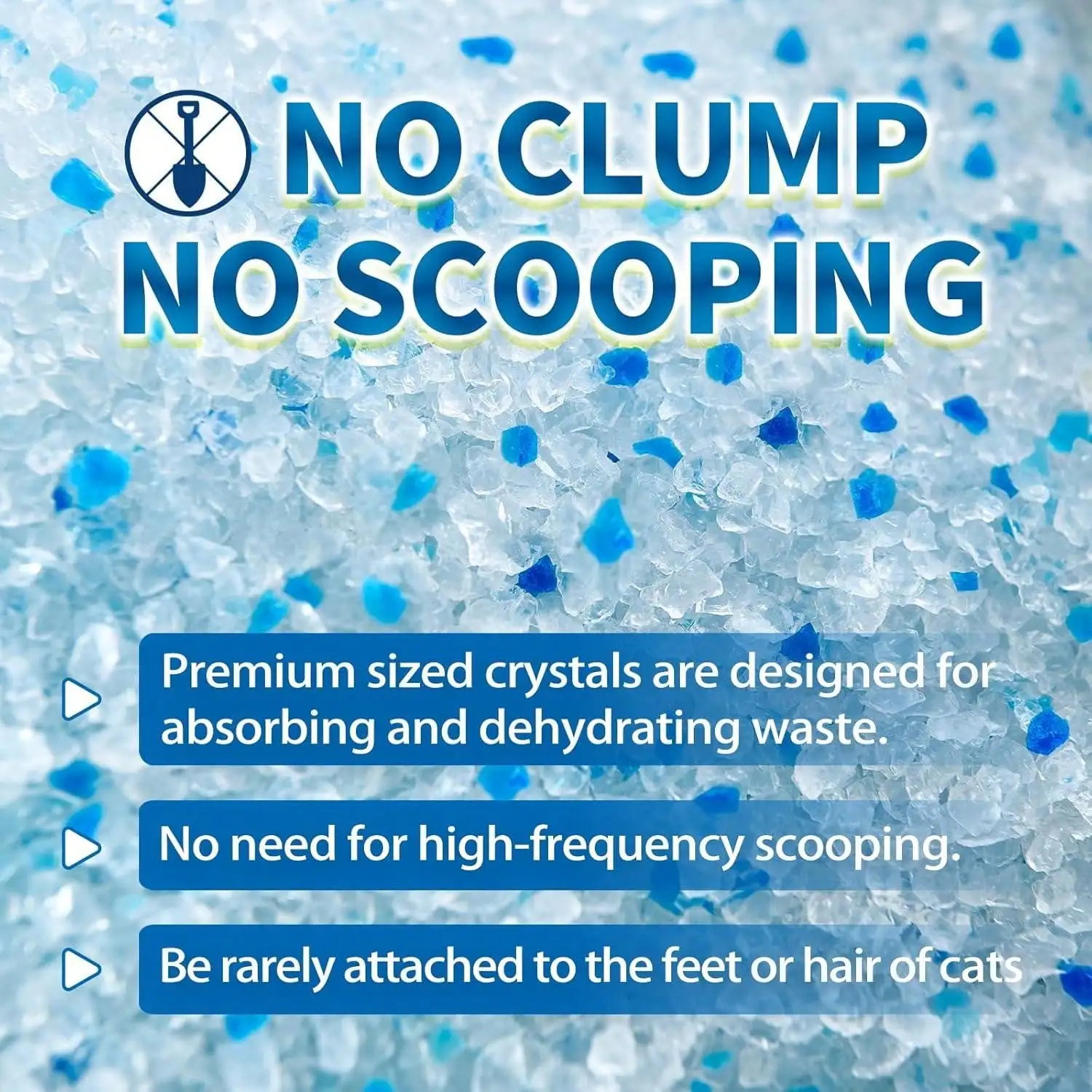 Premium Litter, Clumping & Low Dust Formula Superior Odor Control,Scent,Suitable All Cats, 4.4 Lb Bags - 2 Pack