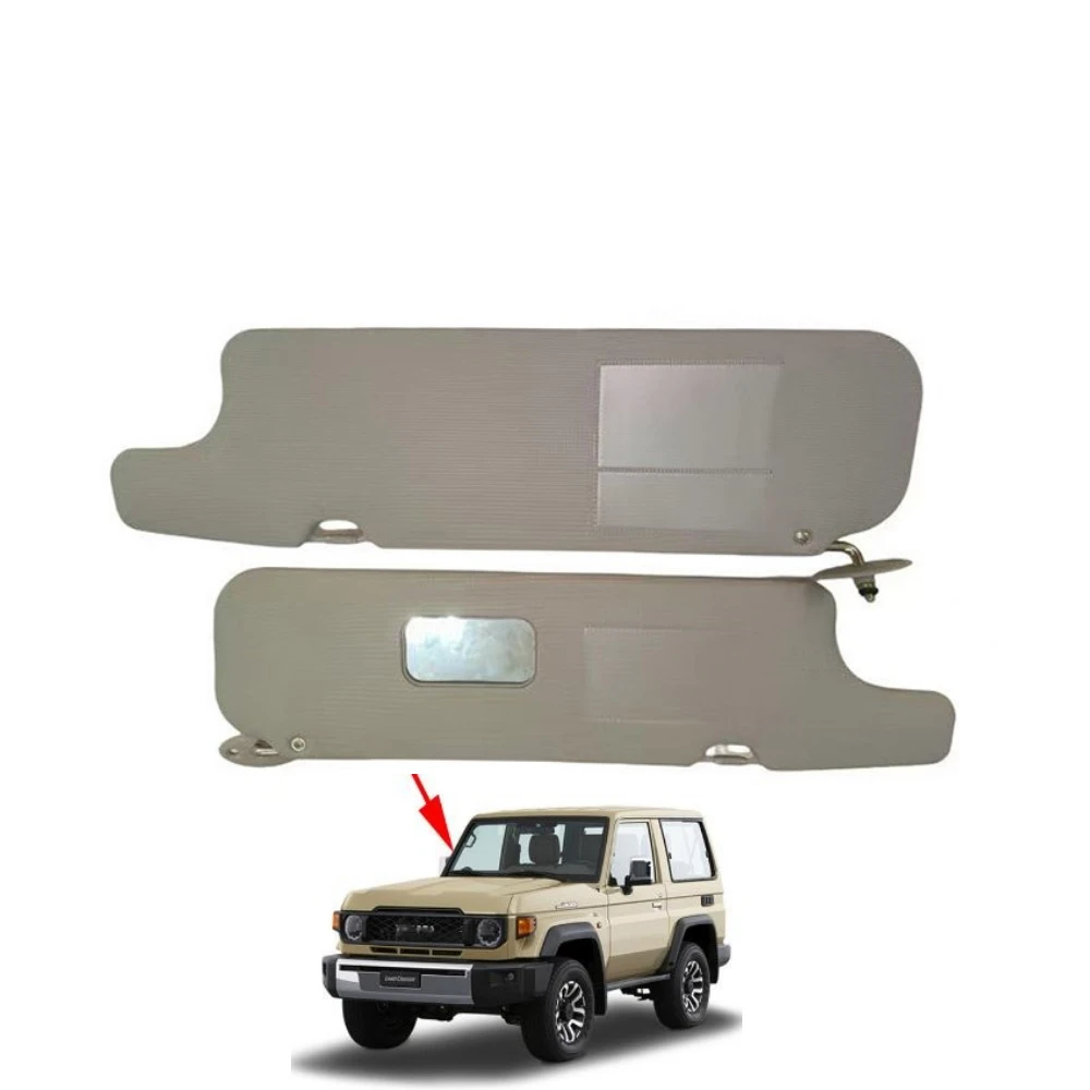 1 Piece L or R Sun Proof Visor for Land Cruiser LC71 LC76 LC79