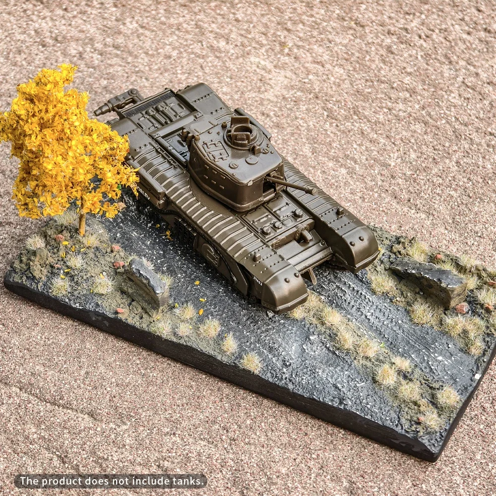 ฐานทรายสำหรับทำโมเดล DIY สำหรับฉากสงครามทหาร/ภูมิประเทศ/การจัดแสดง/กัน-ดัม/เกมบนโต๊ะ/ภูมิทัศน์