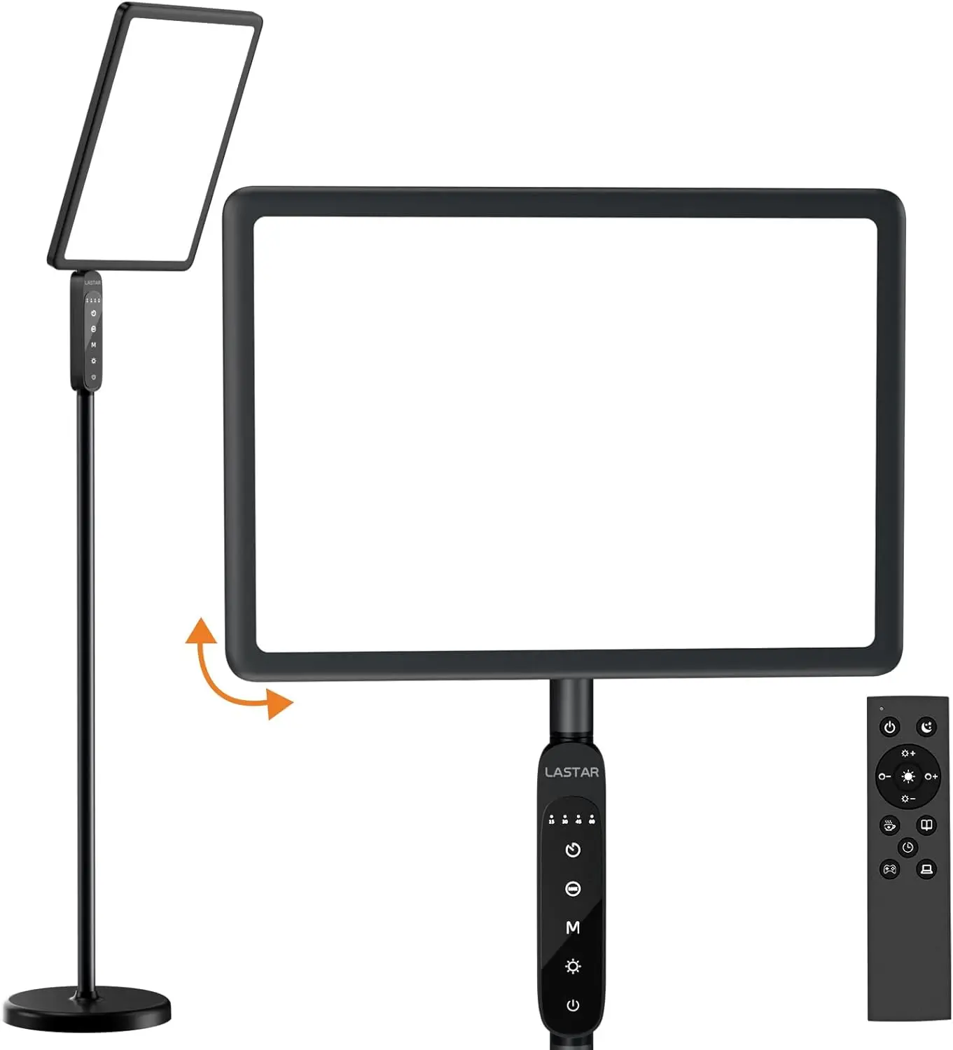 

12000LUX UV-Free Full Spectrum Sun Lamp with Remote, 4 Color Temps & Adjustable Height for Light Therapy