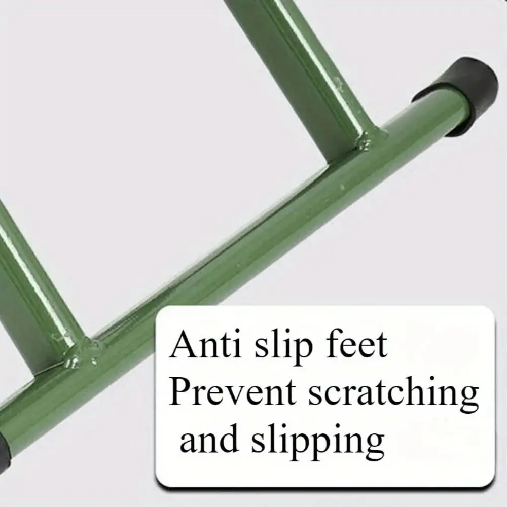 Portable Use Metal Folding Stool Small Size Folding Design Thick Chair Dual-Purpose Fishing Stool Fishing