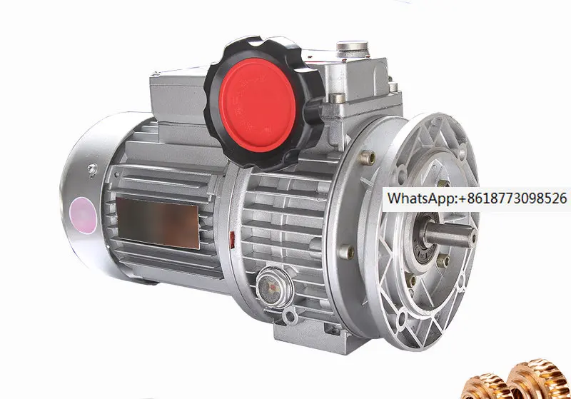 

MB planetary cycloidal friction continuously variable transmission horizontal manual speed reducer with worm gear reduction