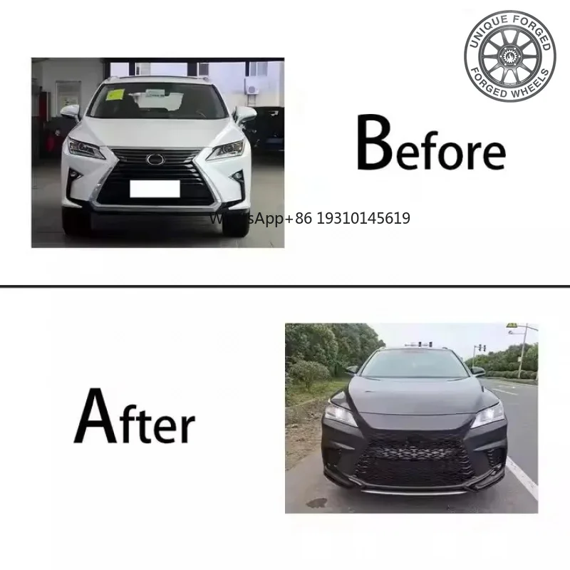 

Комплект обвесов в стиле F-Sport для Lexus RX300 350 400 2016-2018, обновление до модели 2024 года