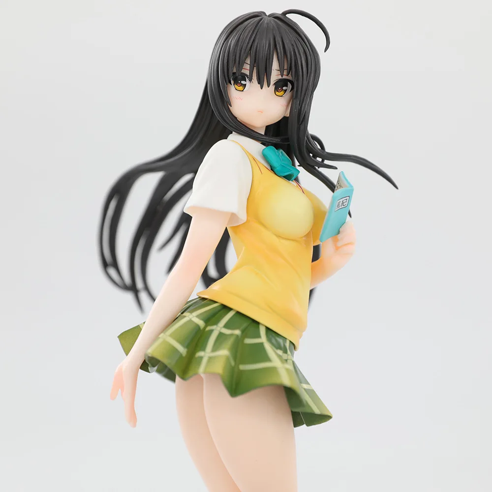 ฟิกเกอร์อนิเมะ To LOVEる～と～ โคเทกาวะ ยุย ขนาด 23 ซม. จาก BANDAI ชุดนักเรียน ตุ๊กตาแบบตั้งโชว์ ของสะสม ของขวัญ ฟิกเกอร์แอคชั่น PVC 1/7