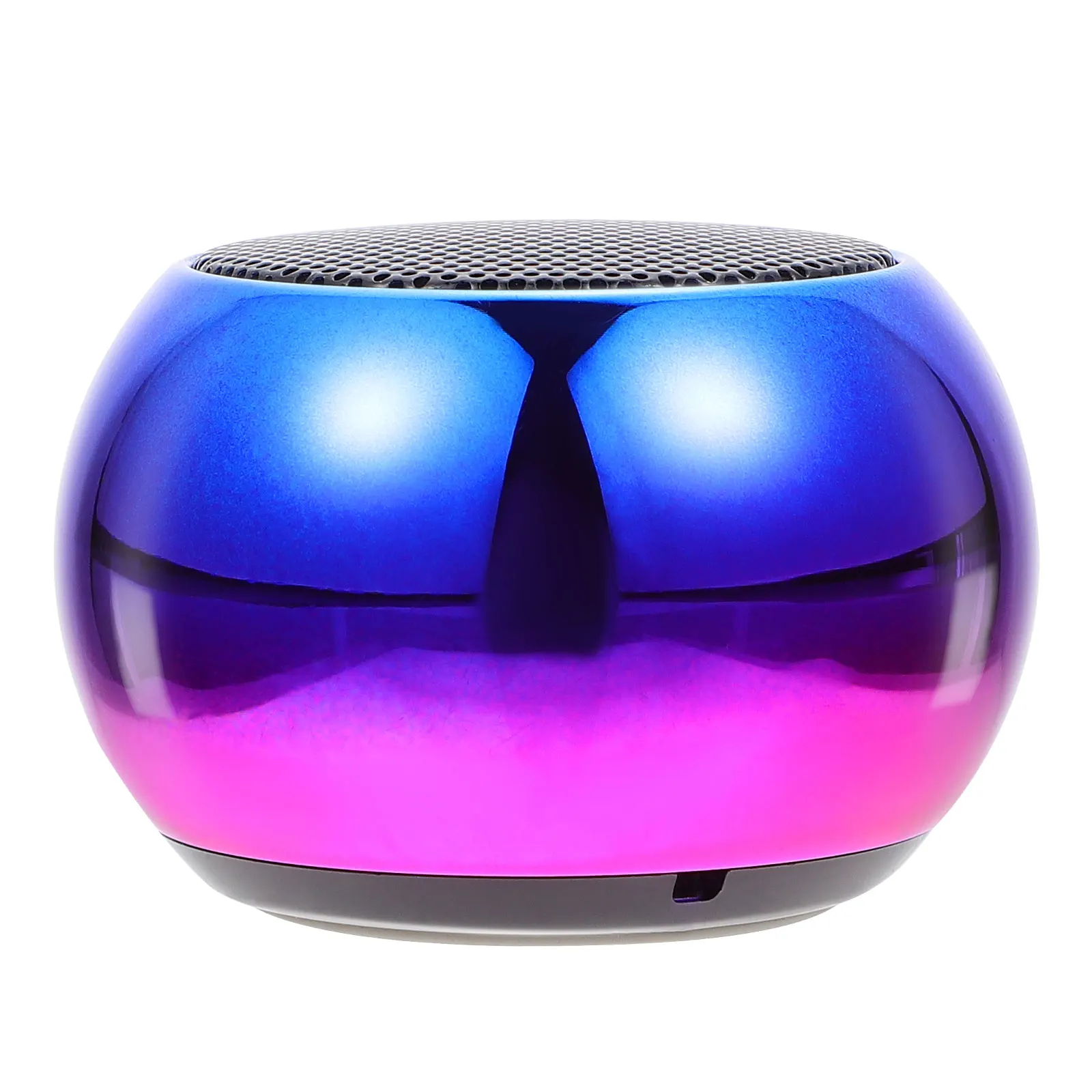 

Portable Compact Aluminum Speaker Mini Wireless Loudspeaker With Enhanced Volume And