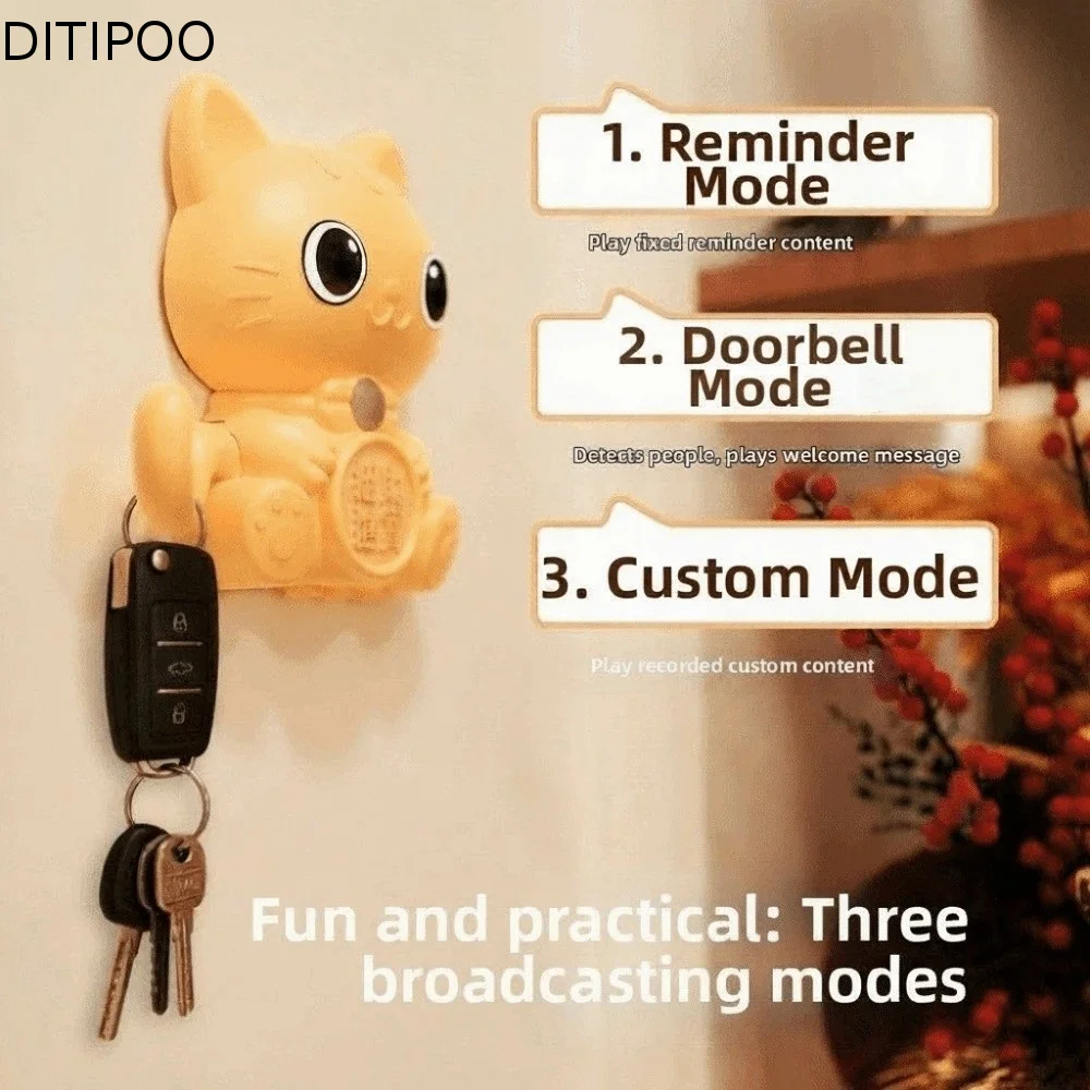 Door Bell Wireless Alarms Welcome Device Infrared Detector Guest Welcome Chime Security Protection PIR Motion Sensor