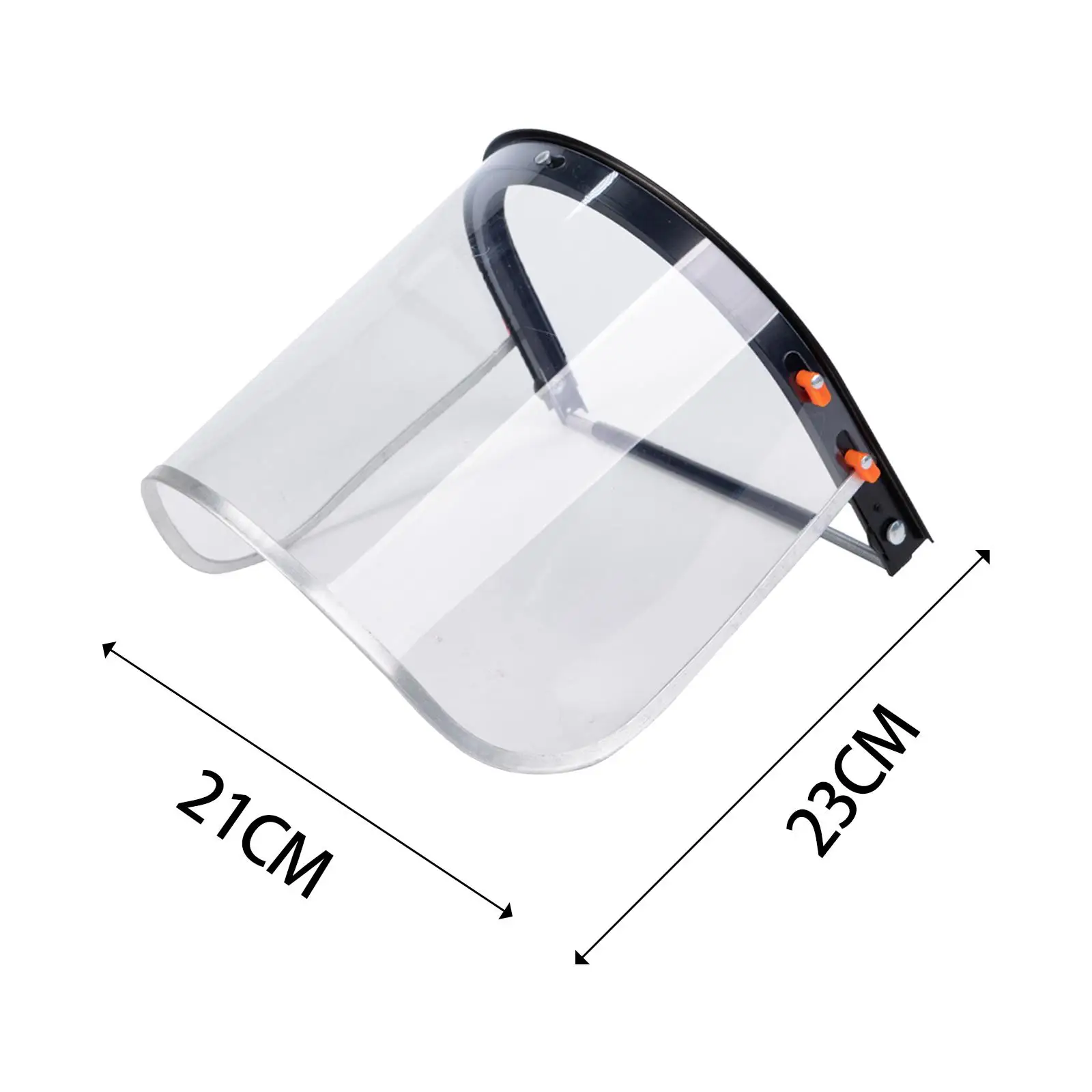 Face Shield and Bracket for Hard Hat Durable Easily Install Aluminum Bracket