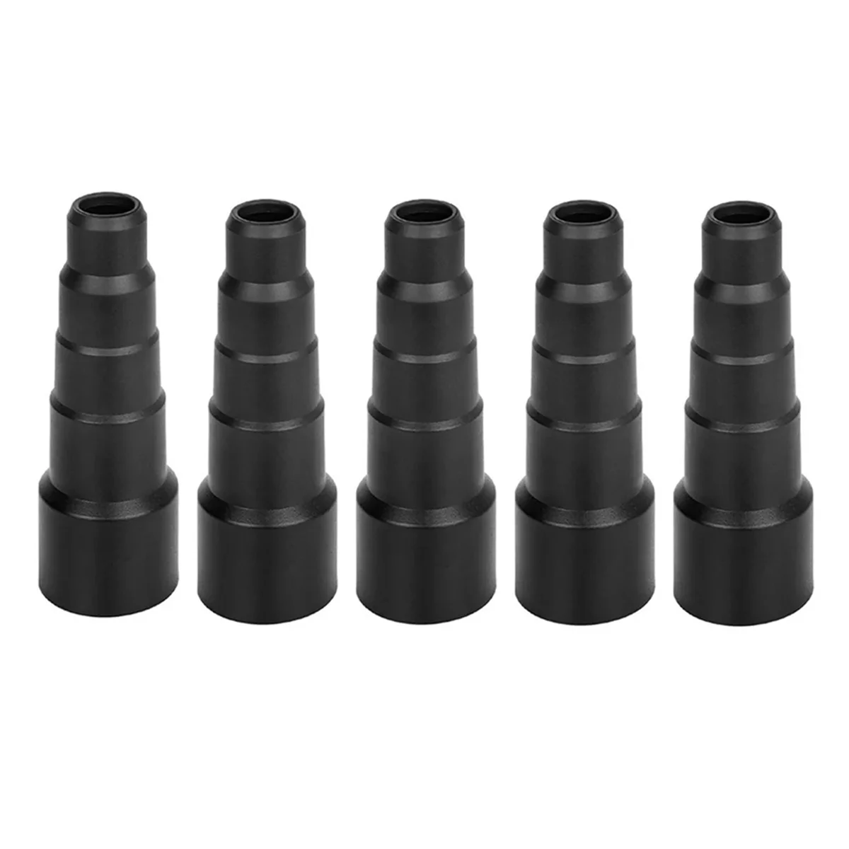 

The New Universal Vacuum Hose Adapter Converter 50/42/34/30/23mm Black Soft Rubber Round Suction Hose Converter Dry Wet Use