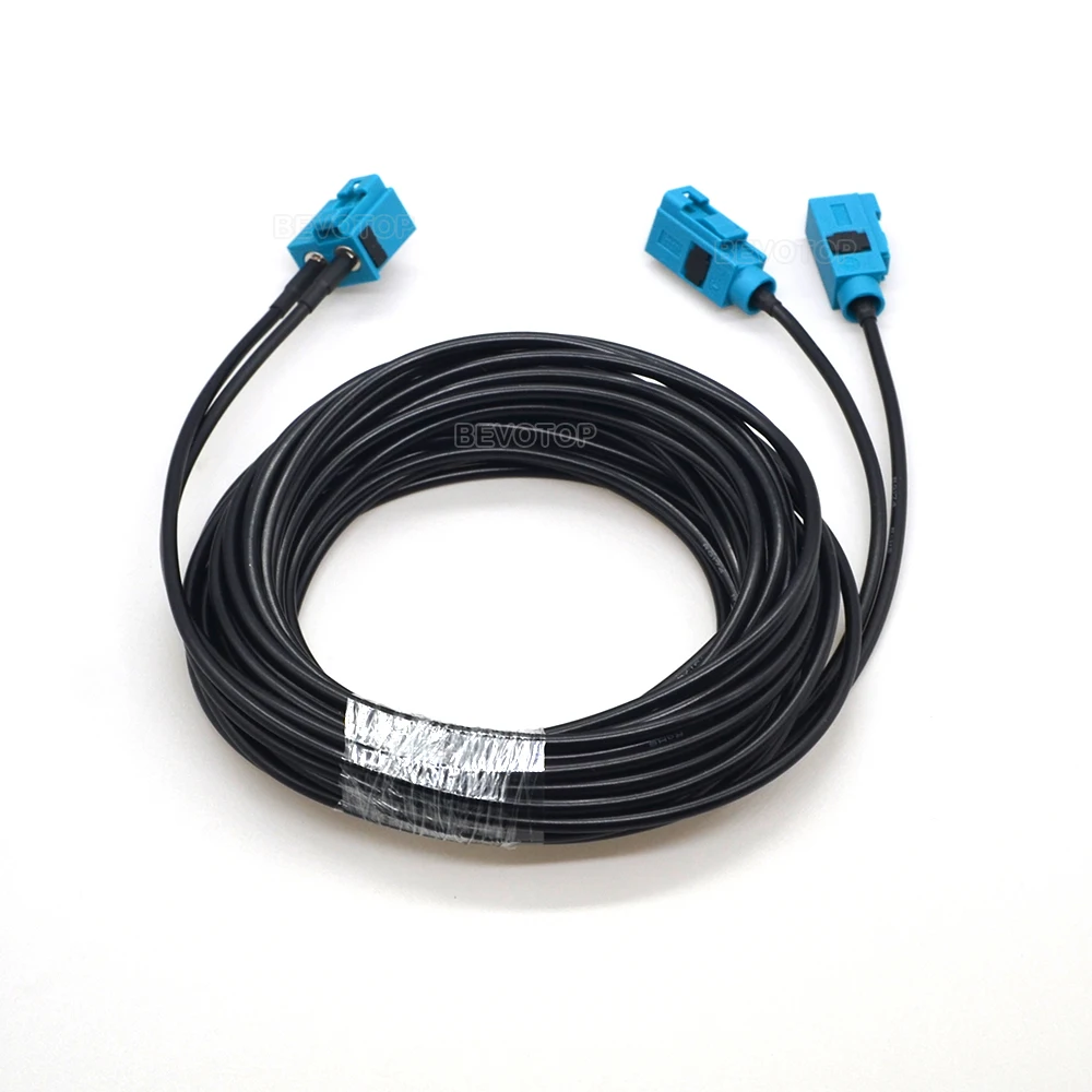 Twin Fakra Z femmina a Dual Fakra Z femmina Jack RG174 cavo adattatore Radio adattatore Antenna Audio per VW Audi