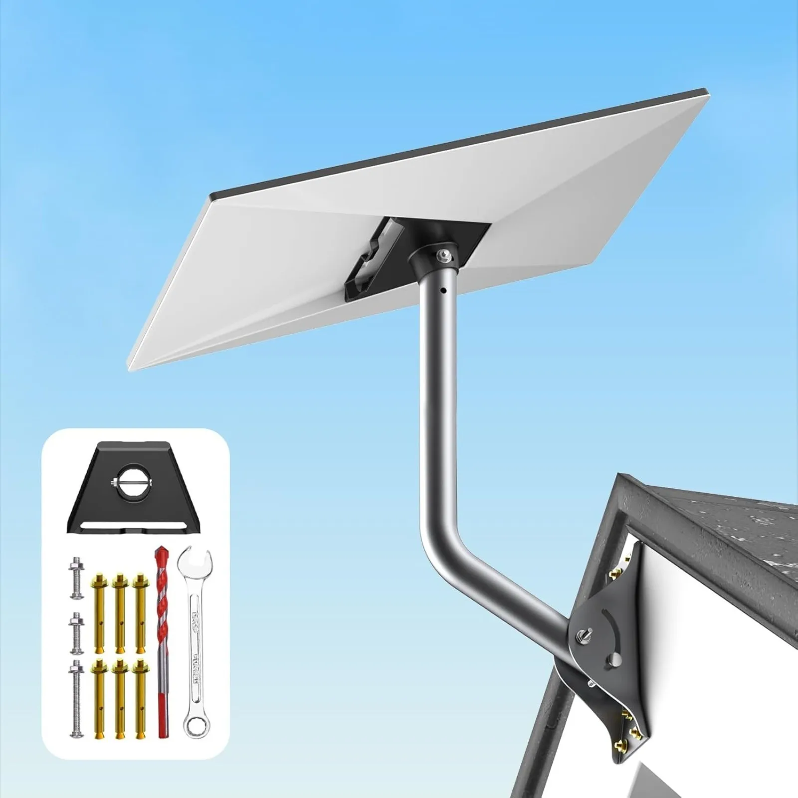 Adjustable Starlink Gen 3 Mount Bracket Starlink Mounting Kit for Van Wall Roof