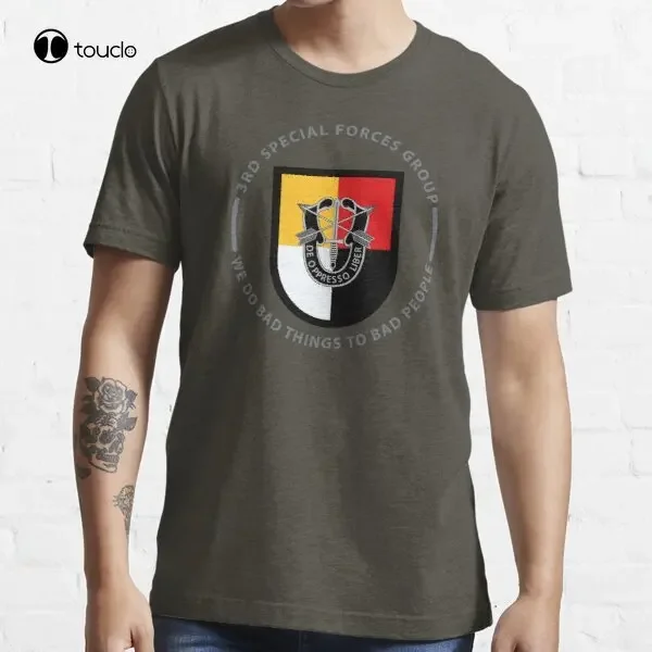 3Rd Special Forces Group T-Shirt Tee Shirt Mens Muscle Shirt Custom Aldult Teen Unisex Digital Printing Tee Shirts Custom Gift