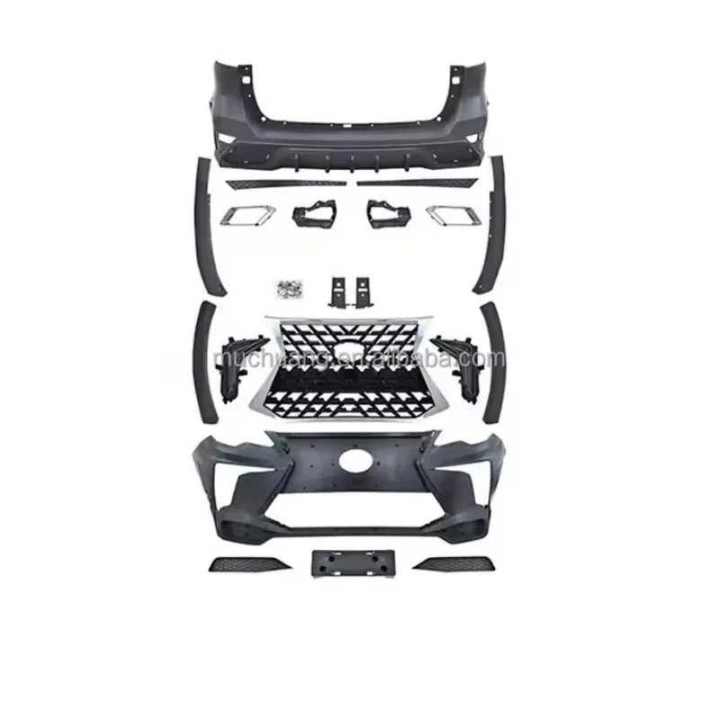 

New val for Fortuner 2016-2020 Facelift Kit Body Kits Includes Rear Bumper and Front Car Grille Payment Via TT