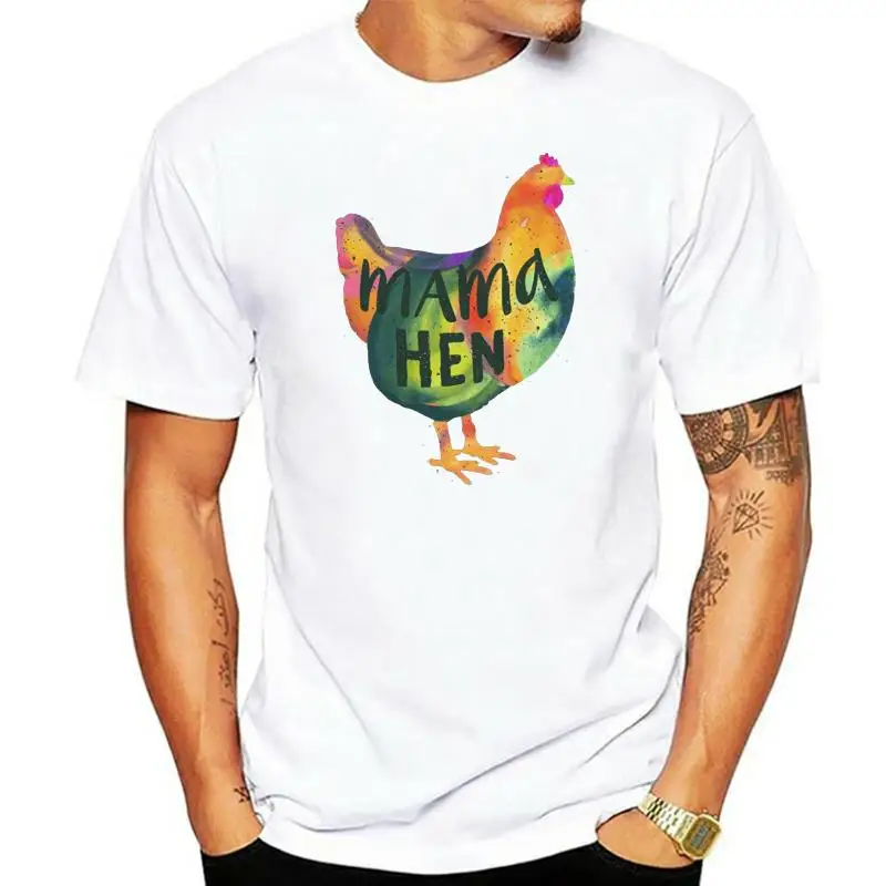 Mama Hen Shirt , Colorful Chicken Pet Mother,Backyard Chicken Farmers Gifts , Morning Person , Rustic Chicken Tshirt