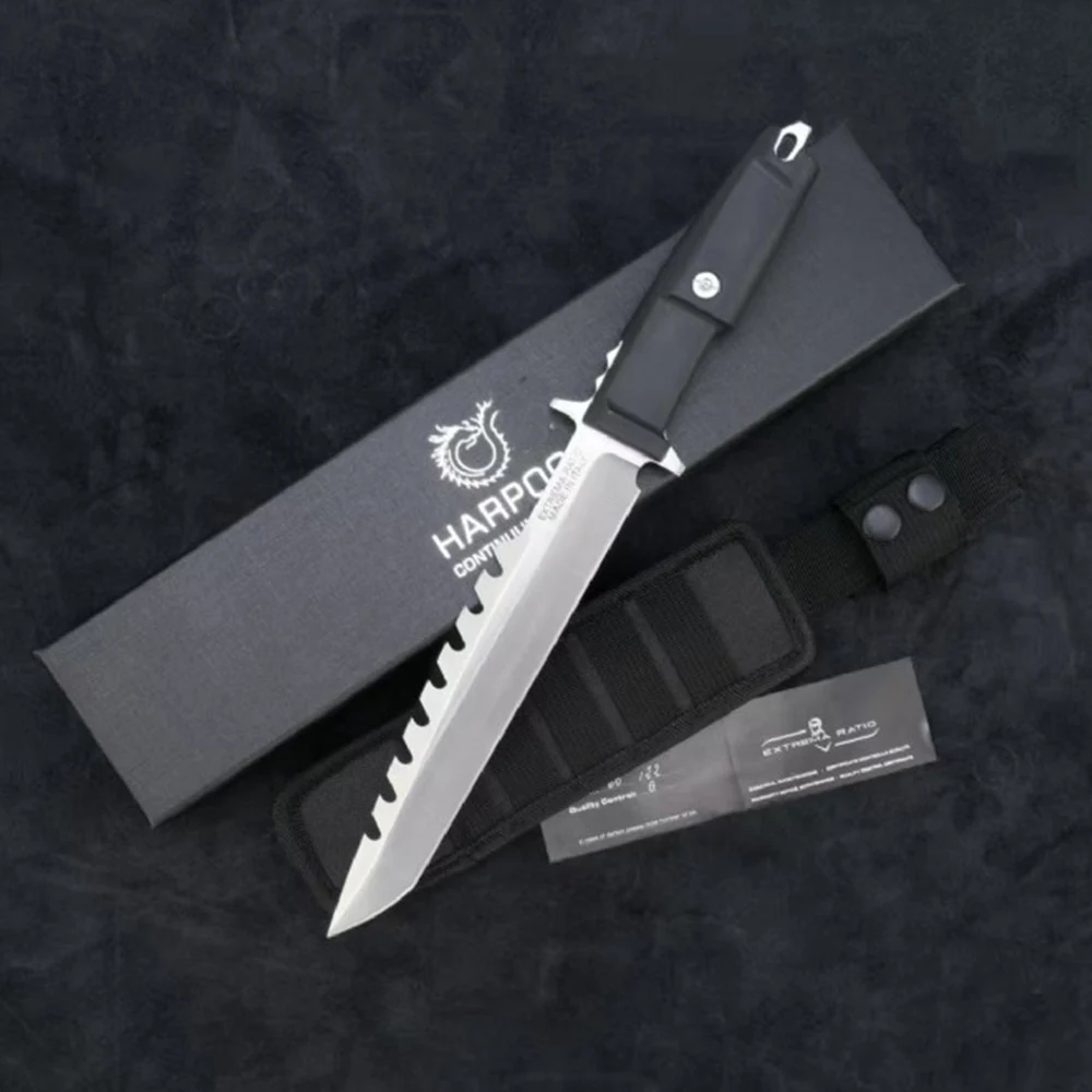EXTREMA EDC RATIO Tattiche Lama esterna N690 coltello da sopravvivenza ad alta durezza coltello da campeggio coltello da frutta coltello da sopravvivenza