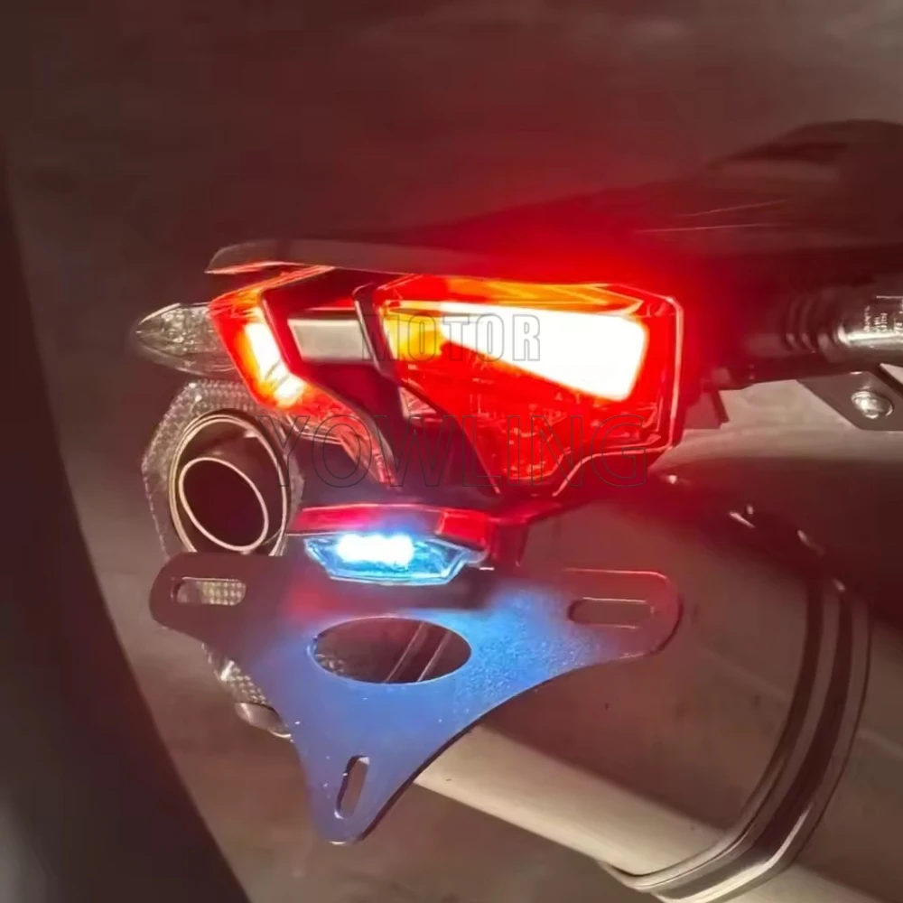 

License Plate Holder Bracket Rear Tail Tidy Fender Eliminator For DUCATI Super Sport 939 950 Monster 659 797 821 1200 2017-2025