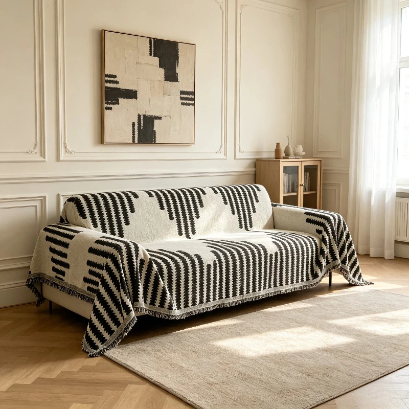 Advanced Four Seasons Universal Sofa Cover Cloth Anti Cat Scratch Sofa Towel Three seater Sofa Cover Sofa Blanket