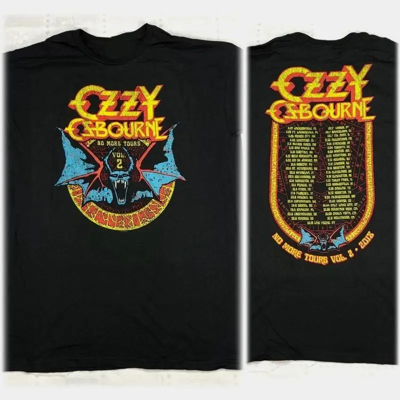 Rock Tour 2018 No More Tours 2 Shirt – Black 2XL Tee (Official Style) (S–3XL)