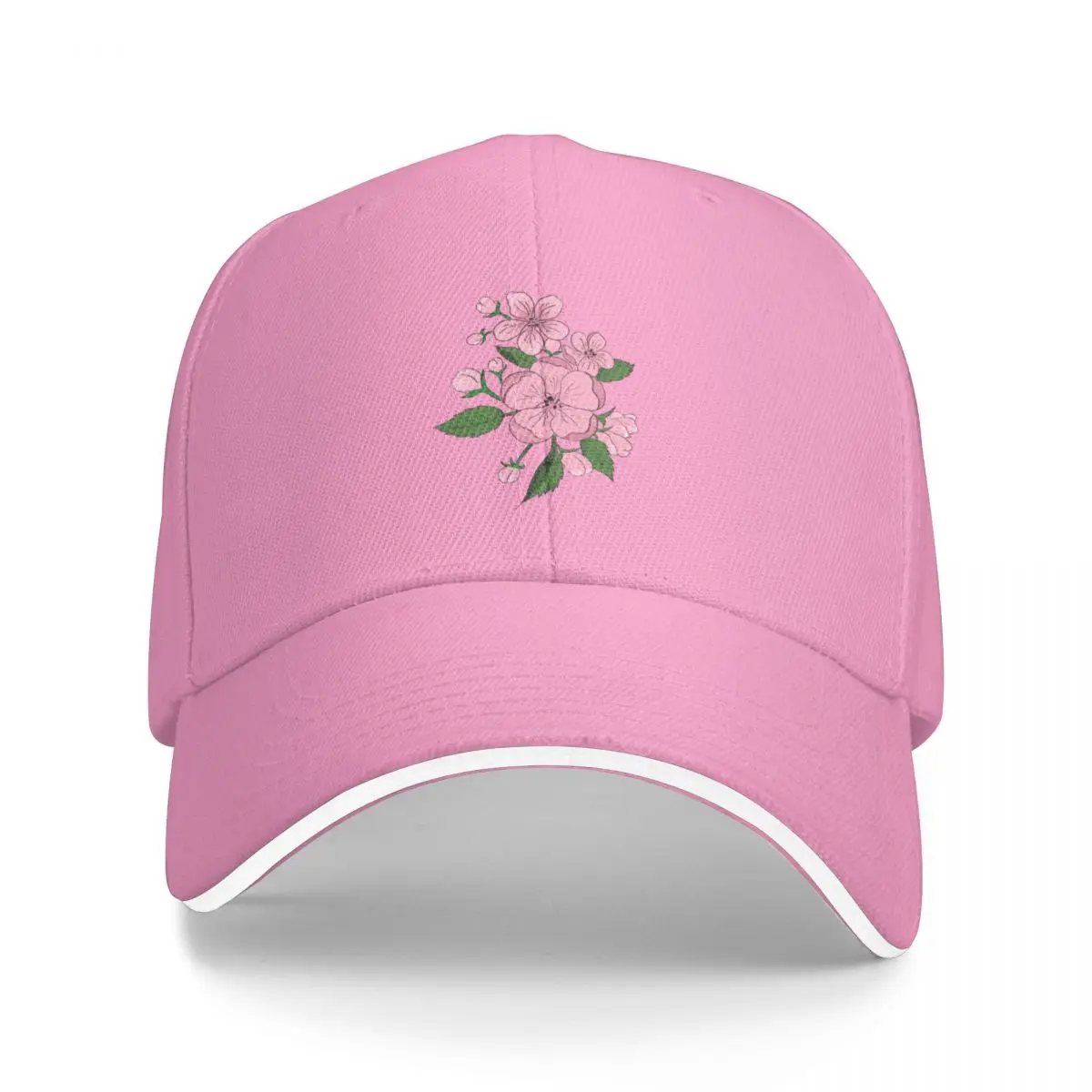 

Vintage Cherry Blossom Bucket Hat Baseball Cap new in warm winter Sun cap women winter hat Men's