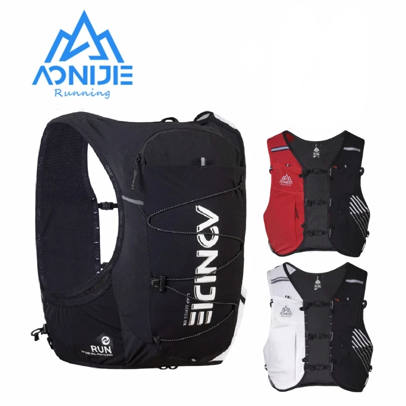 AONIJIE C9116 10L Trail Running Backpack Lightweight Hydration Pack Outdoor Sports Rucksack For Ultra Trail Run Cycling Hiking