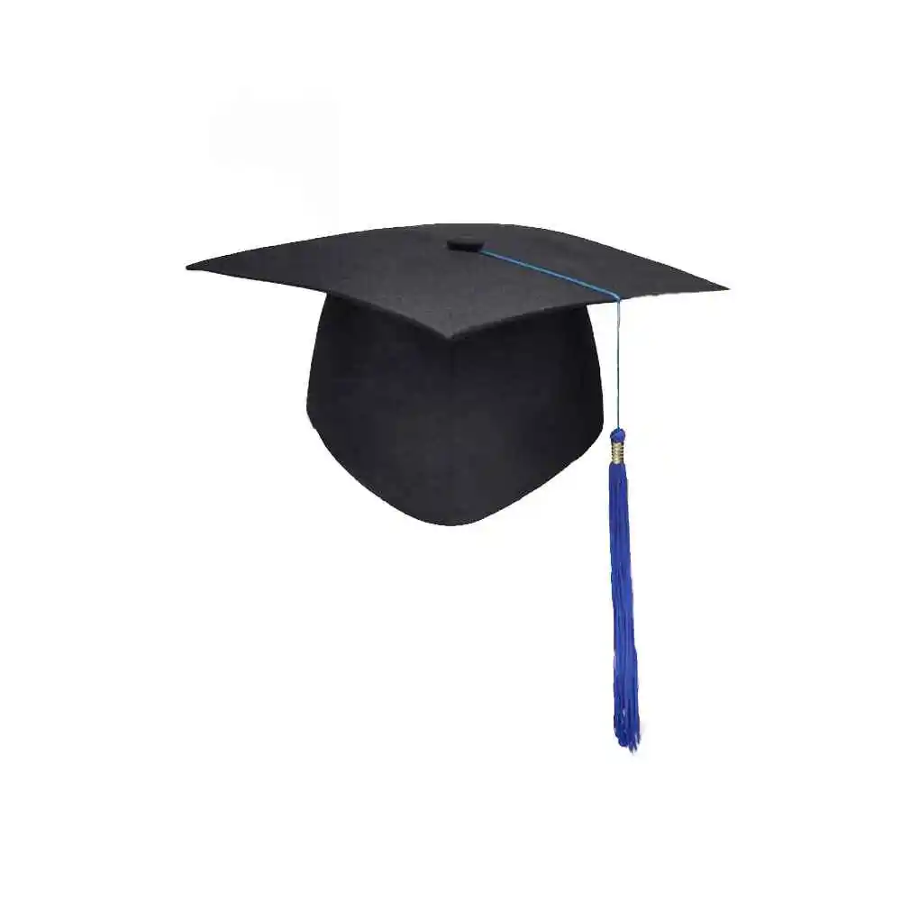 1PC berretto da laurea per adulti Unisex con nappa regolabile 2022 fotografia University scapoli Master Doctor Academic Hat