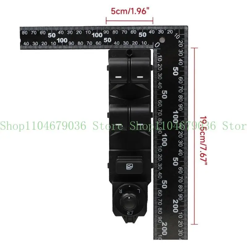 652F متوافق مع 6 2014-2015 GKL2-66-350A مفتاح كهربائي رئيسي لنوافذ التحكم، منظم وحدة التحكم بزر الضغط القوي #6