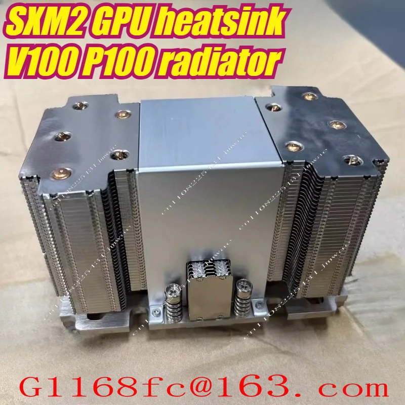 New SXM2 GPU Heat Sink V100 P100 Heat Sink 10 Copper Tube Heat Dissipation Height 11cm