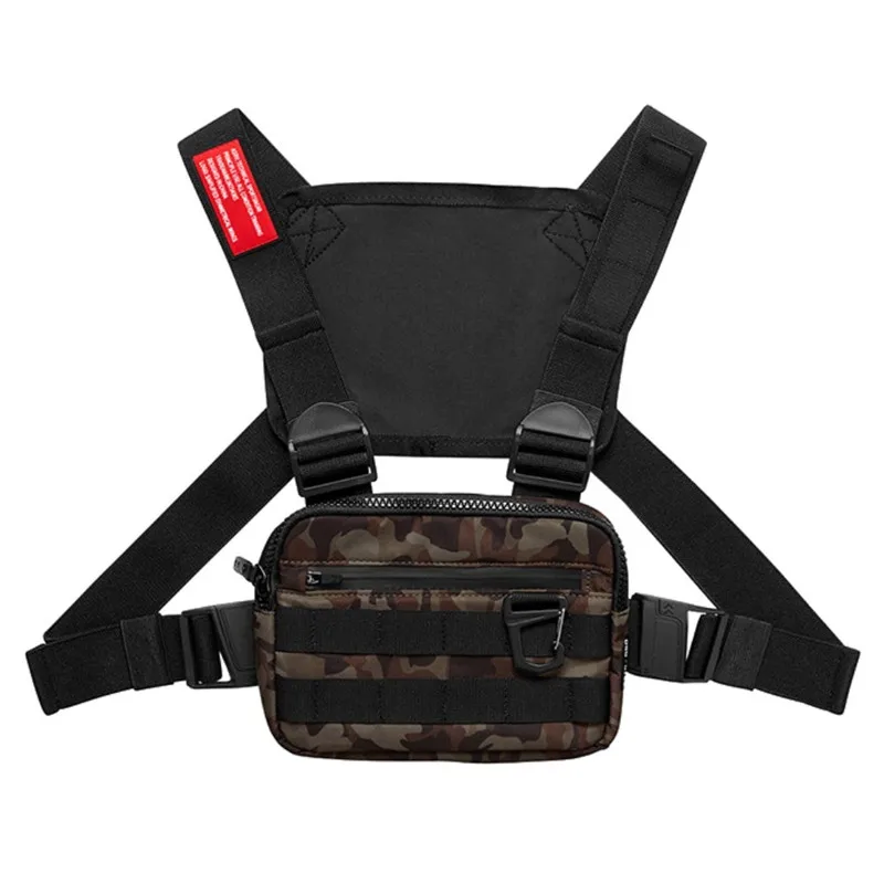 Functional Tactical Men Tactical Waist Bags Tactical Vest Chest Pack Function Chest Rig Bag