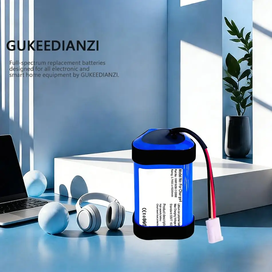 

Аккумулятор для Bluetooth-колонки Sun-Inte-118 ID998 10200 мАч для Jbl Charge 4 4BLK 4J 1INR19 66-3