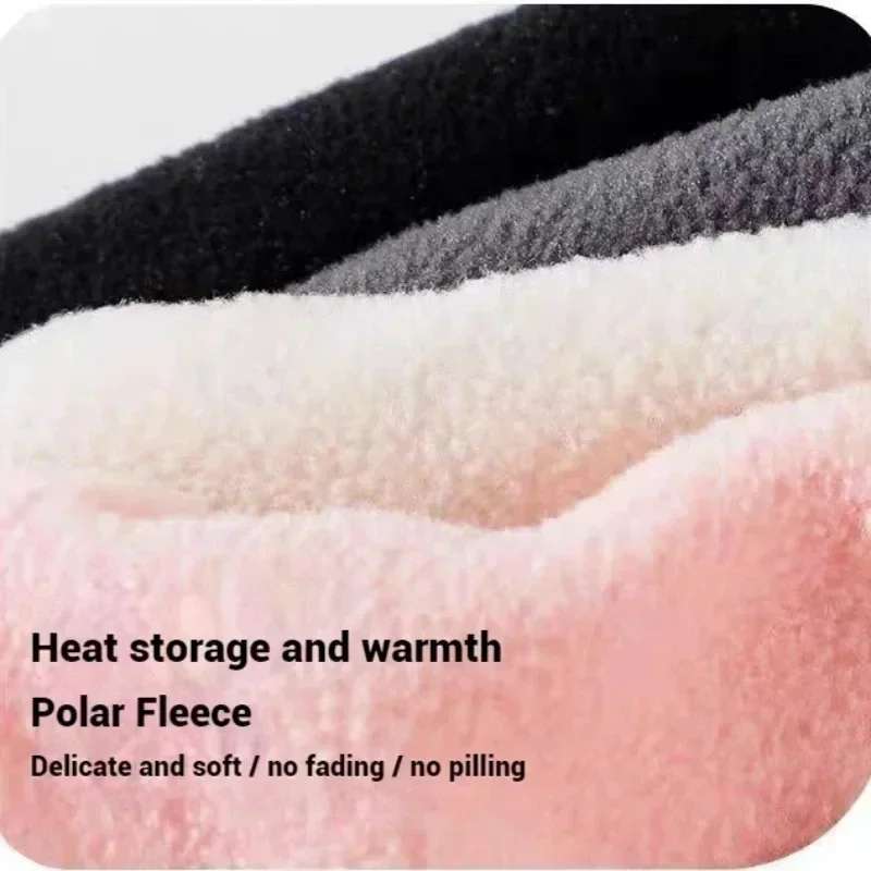 Winter Cycling Face Mask Windproof Cold-Proof Outdoor Fleece-Lined Warm Face Protection Ski Mask Amagi