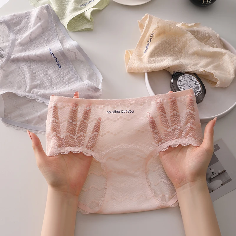 Moda feminina micro roupa interior senhora renda calcinha triangular conjunto pacote lingerie feminina transparente linergie sexy cuecas