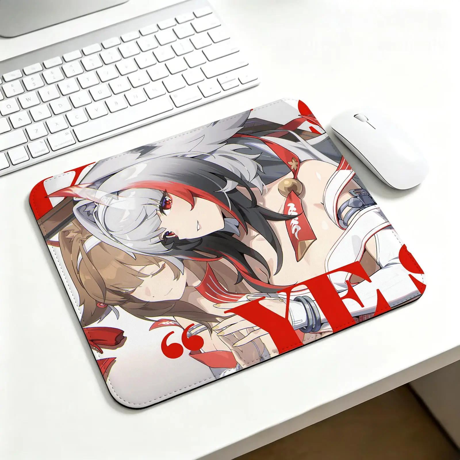 Regular gaming mouse pad Zenless Zone Zero Ye Shunguang Office mouse pad Laptop desk mat Stitched edge S/M/L size mouse pad