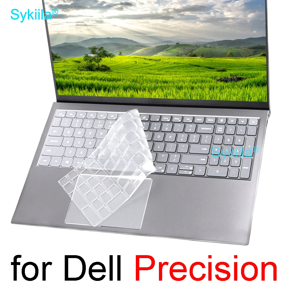 Keyboard Cover for Dell Precision 7550 7560 7750 7760 7720 7730 7740 Mobile Workstation 15.6 17.3 Silicone Protector Skin Case