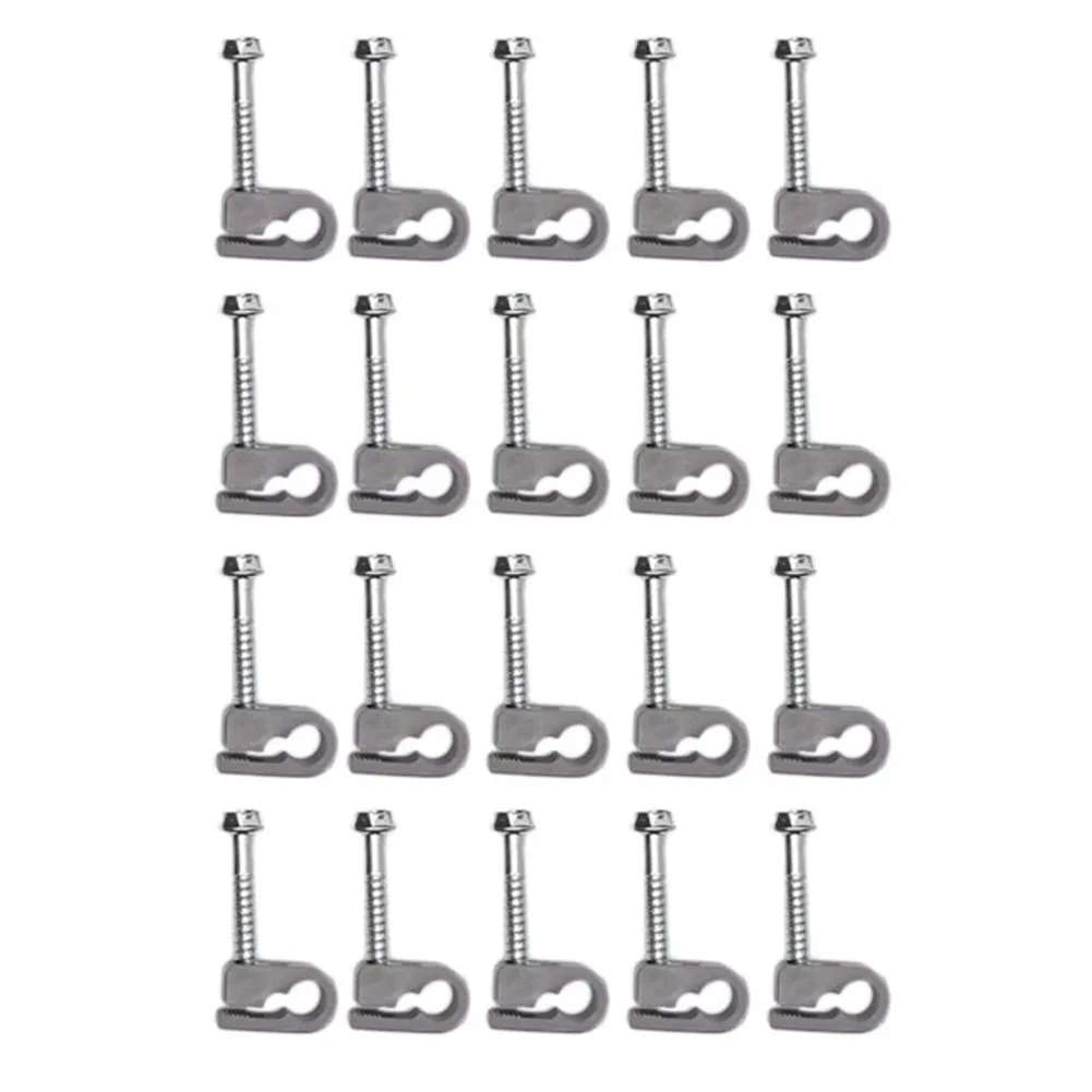 20 Pcs Screws And Wire Clamps For Starlink Series Cables, Manage And Organize Cables And Keep The Lines Tidy Wiring Accessories
