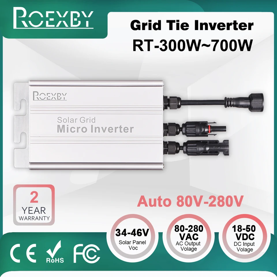 ソーラーグリッドタイインバーターMPPT 300W 350W 500W 600W 700W PV