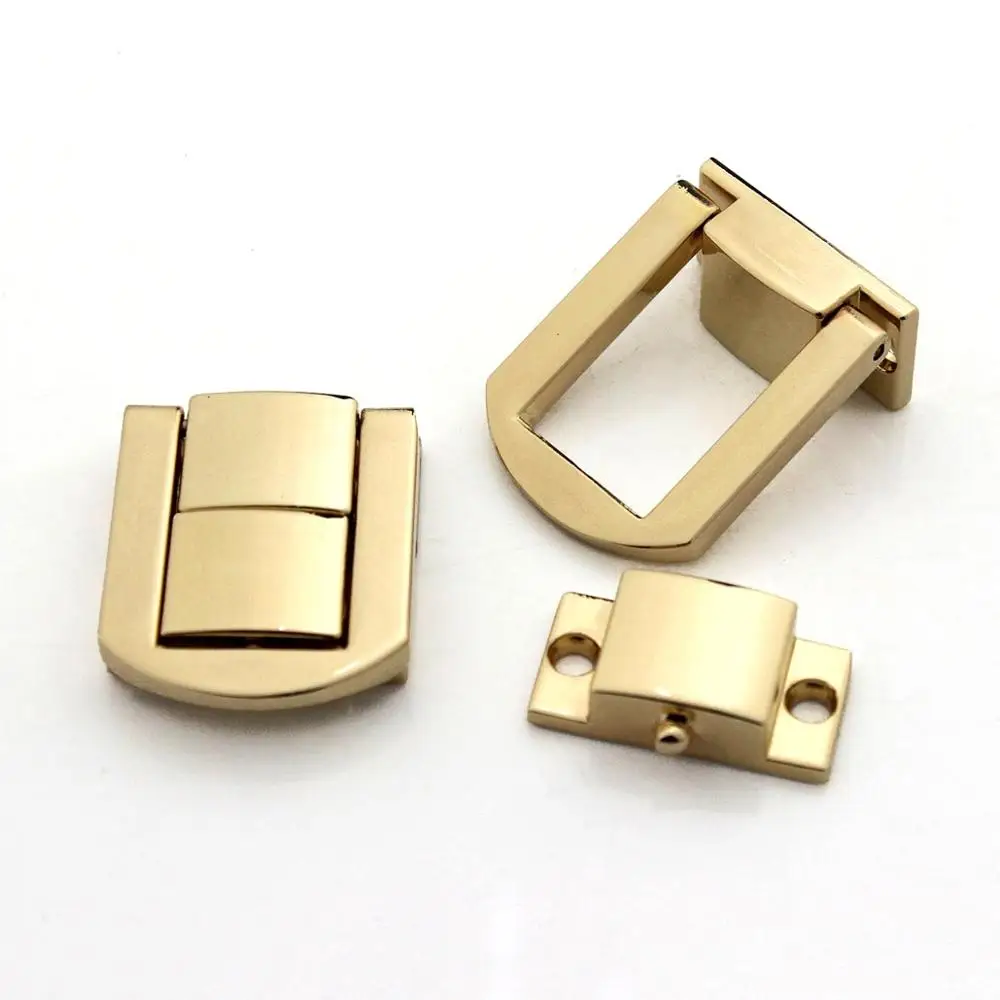 1pcs Metal Bag Toggle Latch Push Lock Fashion Durable Locks Closure Lock for DIY Wooden Box Luggage Hardware Accessory