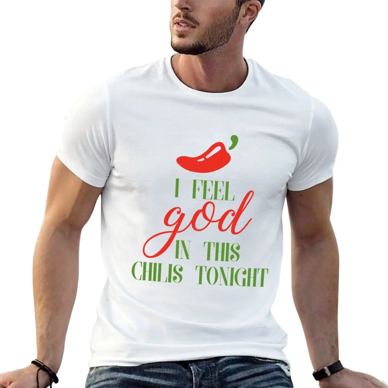 

man T-Shirt shirts Feel Beesly Chili's vintage I this with God The Tonight t graphic shirts prints t for Office In Pam