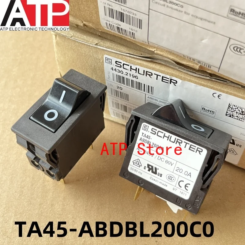 1PCS TA45-ABDBL200C0 Circuit breaker switch 4430.2196 20A Integrated chip IC original inventory