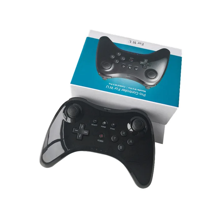 Mando inalámbrico BT clásico para Wii U Pro, Joystick para videojuegos