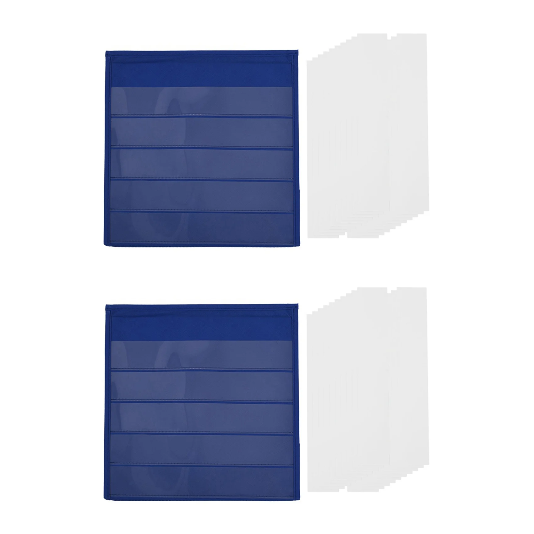 أحدث 2X مخطط الجيب لسطح المكتب مع مكافأة 20X بطاقات المسح الجاف ، مخطط الجيب لتدريس سطح المكتب #4