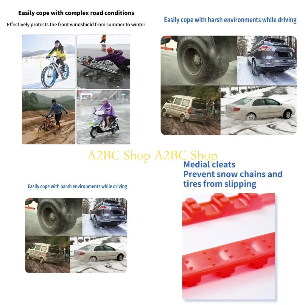 

A2BC Antive Skid Cable Tie Anti Snow Chasin