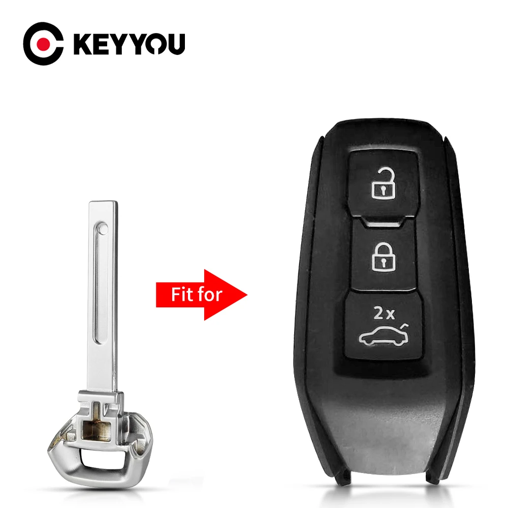 

KEYYOU For Audi Q6L E-tron A5L 2026 Audi A3 A5L Q6 A6L Q5 2025 Car Accessories Emergency Smart Remote Key Blade