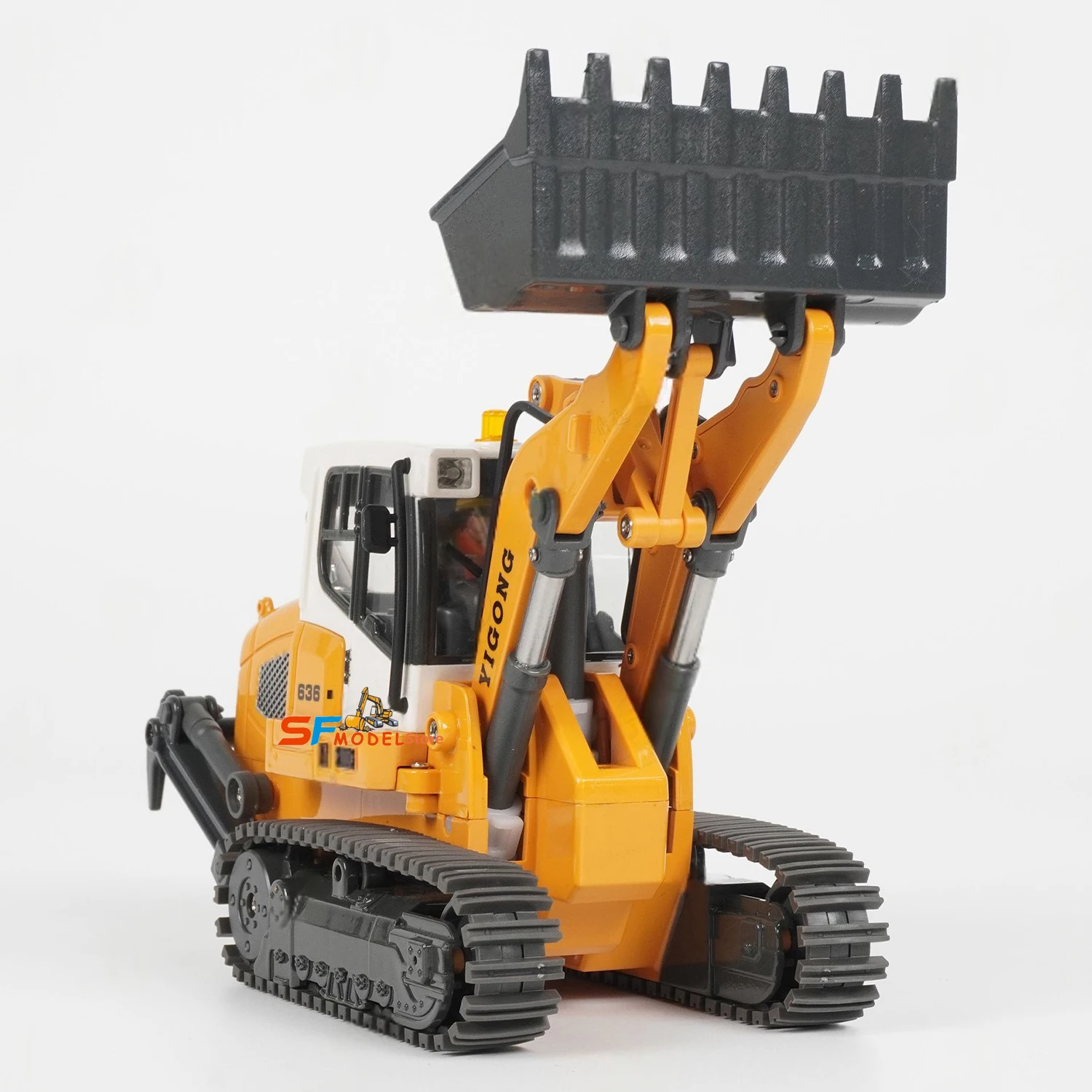 RCミニローダー 1/50 636 RCローダー 電動モデル シミュレーション クローラーローダー デスクトップ リモートコントロールカー 機械 おもちゃ ギフト