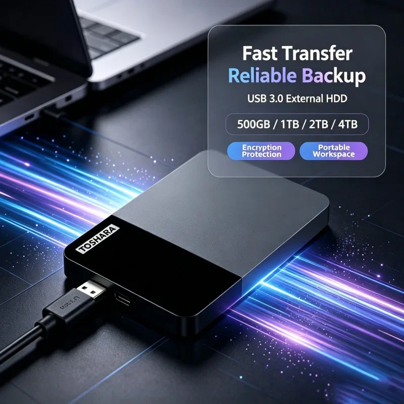 Canvio Ready B3 USB 3.0 Portable External Hard Drive 4TB 2TB 1TB 500GB 2.5 Inch Hard Disk for Laptop Mac Android