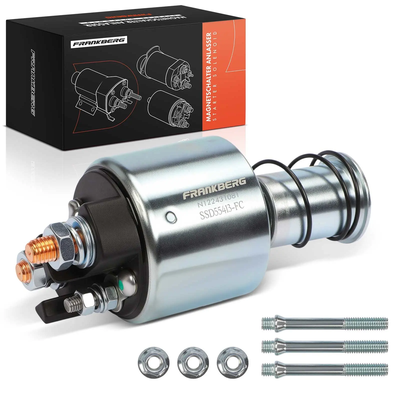 Frankberg 1x Magnetische schakelaar Starter voor Fiat Doblo Punto Stilo Ford Escort 7 Tournament Fiesta 4 ZM395 85541003 63223538 63293538