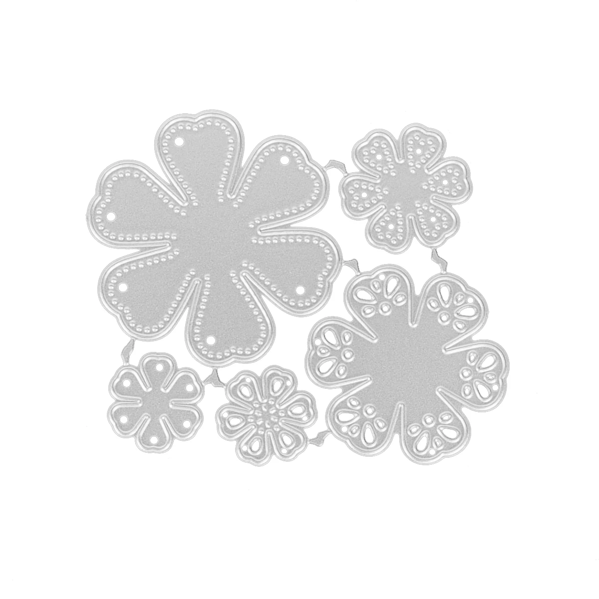 Flower Centers Mushrooms Metal Cutting Dies Stencils for DIY Scrapbooking Decorative Embossing Paper Cards