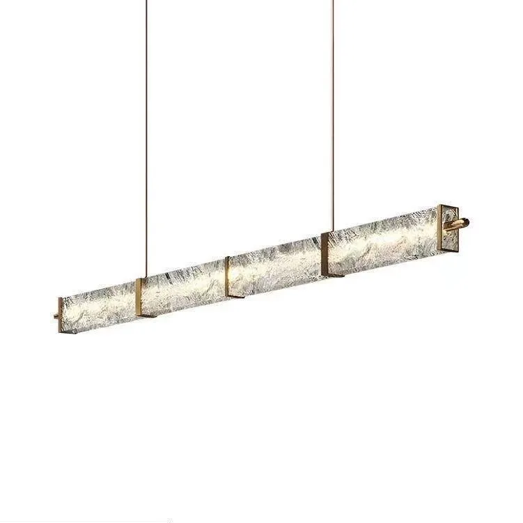 Italian light luxury restaurant lamps, post-modern minimalist designer high-end bar chandelier