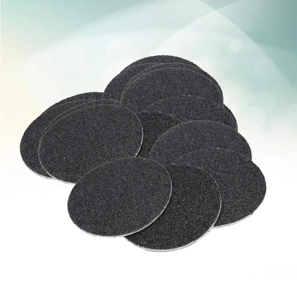 60 Pcs Replacement Sandpaper Disk for Callus Remover Discs Nail Polish Foot File