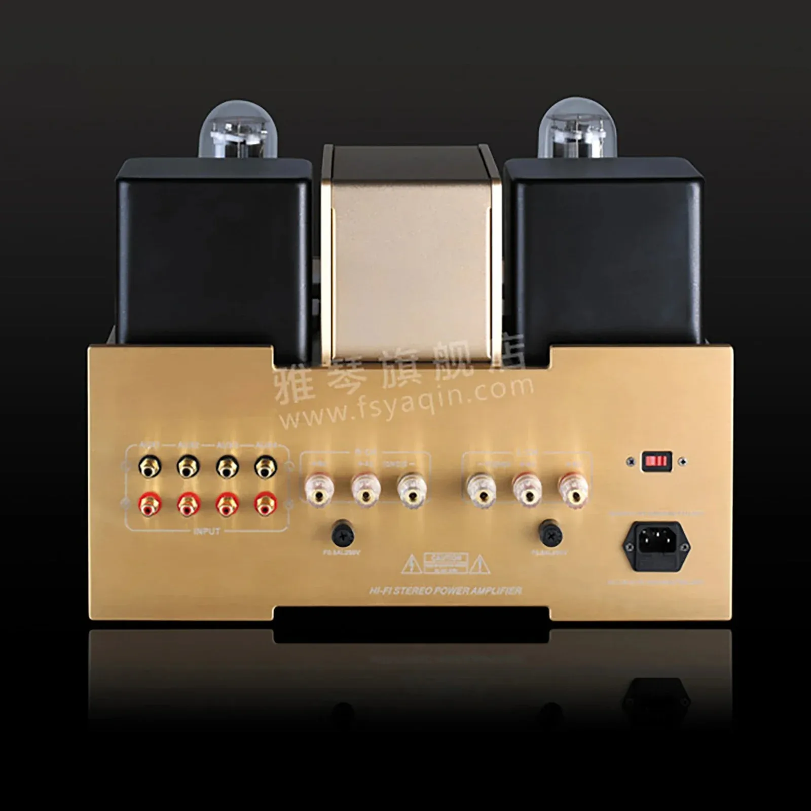 YAQIN MS-650B Bladder Machine 15W* 2 845 Vacuum Tube Amplifier Fever HiFi High Fidelity Power Amplifier Home Audio