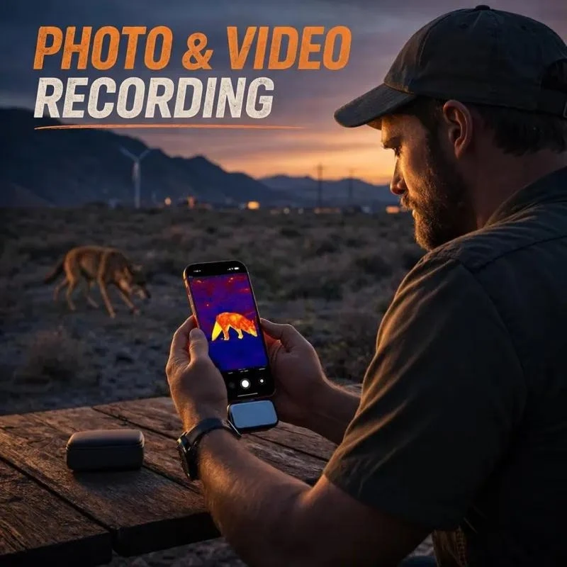 USB-C Thermal Imaging Camera, 192x192 Super X3IR, -4F to 752F for Android HVAC Automotive Water-Leak Home Inspections
